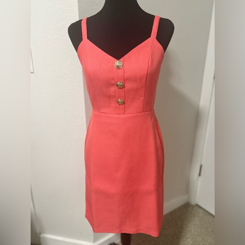 NWT Boston Proper Button Detail Sheath Dress